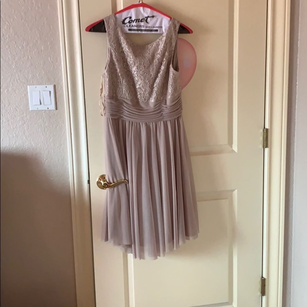 Gold dress